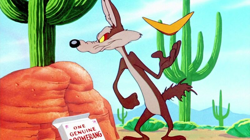 Is Wile E. Coyote pursuing you?
